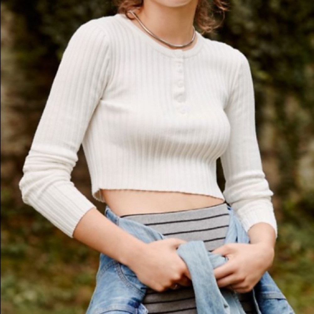 Urban Outfitters Cropped Long Sleeve